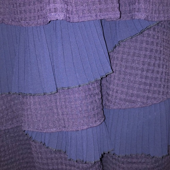 Anthropologie Ric Rac Gingham Ruffle Tiered Dress - Picture 8 of 8